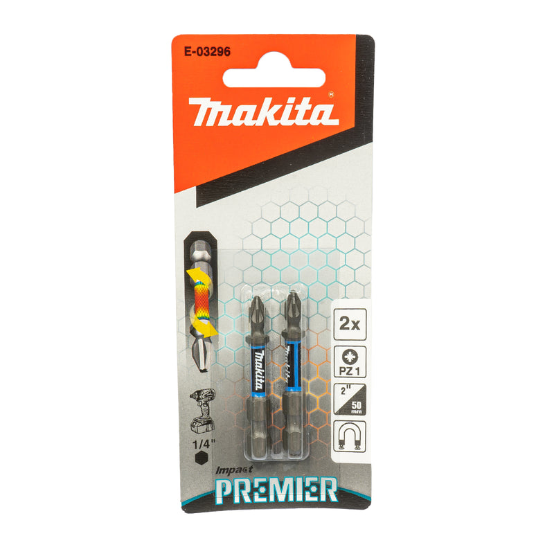Impact Premier Torsion Bit 1/4", wählbar PH | PZ | TX, Länge 25 / 50 mm (Ideal für Schlagschrauber)