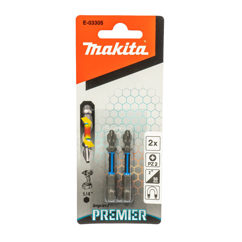 Impact Premier Torsion Bit 1/4", wählbar PH | PZ | TX, Länge 25 / 50 mm (Ideal für Schlagschrauber)