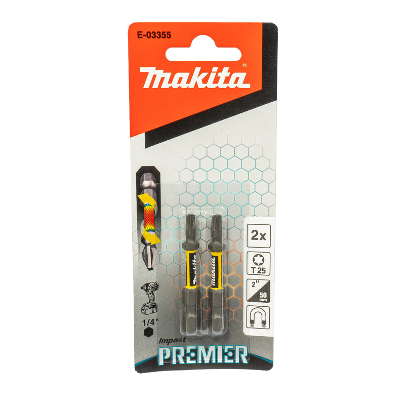 Impact Premier Torsion Bit 1/4", wählbar PH | PZ | TX, Länge 25 / 50 mm (Ideal für Schlagschrauber)