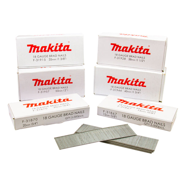 Stauchkopfnägel mit Drahtstärke 1.2 mm, Länge wählbar: 15 - 50 mm (18 Ga, galvanisiert, VPE: 5000 Stück)