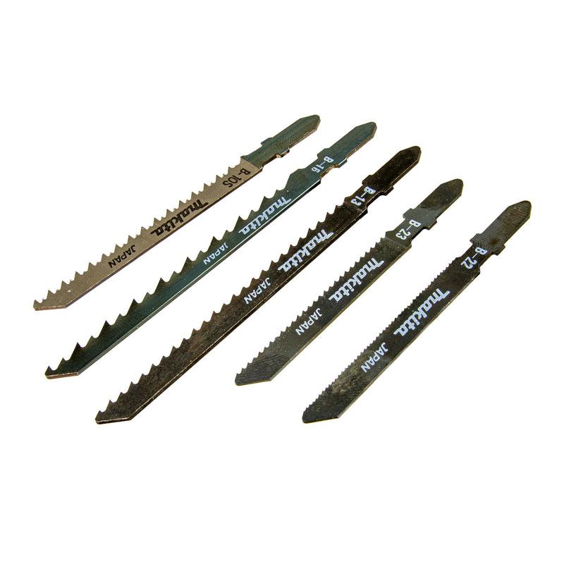 Stichsägeblatt Set 5-tlg. für Holz, Metall, Kunststoff | T-Schaft Aufnahme