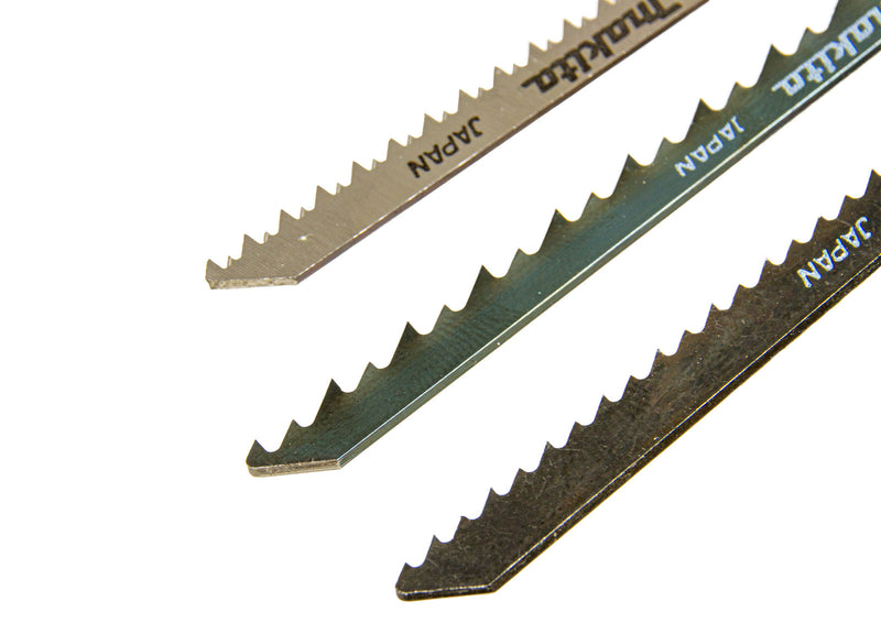 Stichsägeblatt Set 5-tlg. für Holz, Metall, Kunststoff | T-Schaft Aufnahme