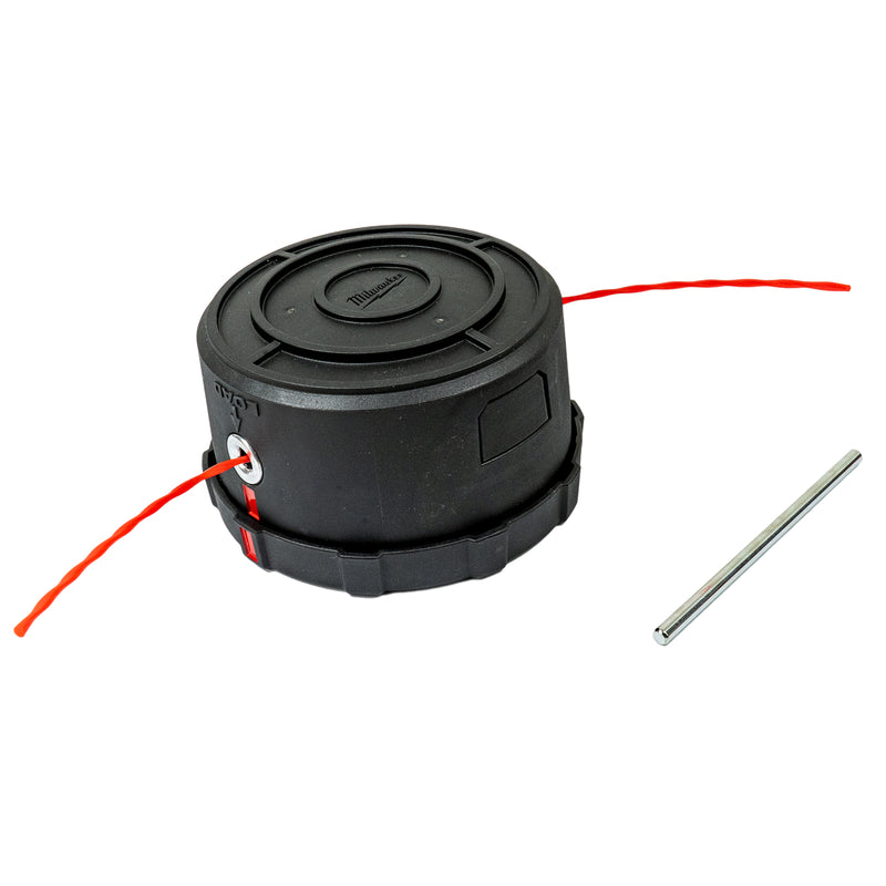 Easy Load Doppelfadenkopf (Gen II, Trimmerfaden-Ø 2.0 / 2.4 mm, Fadenlänge 7.6 m, passend für M18 BLLT und M18 FOPHLTKIT)