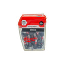 Shockwave Schrauberbits 25er Pack (TX / PH / PZ Bits, Länge: 25 mm, 1/4", für Schlagschrauber)