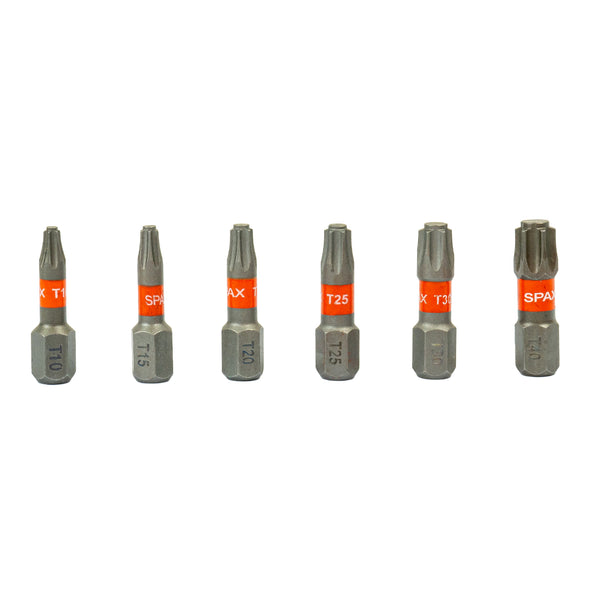 Bits T-Star Plus, Auswahl T10 - T40, Länge 25 mm