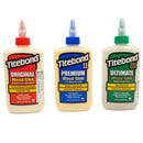 Holzleim Set 711 ml (je 1 x 237 ml: Titebond Original D2, Titebond II Premium D3, Titebond III Ultimate D4)