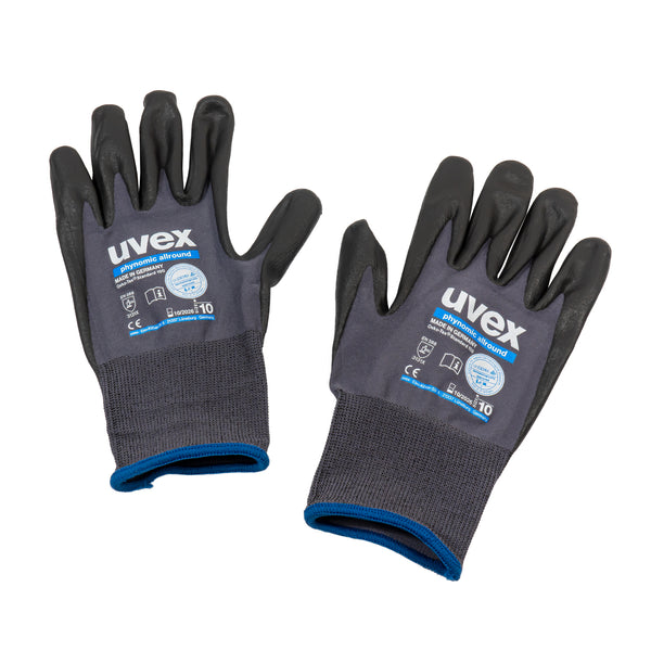UVEX phynomic allround Montagehandschuh, Größe 5 - 12, für mechanische Tätigkeiten