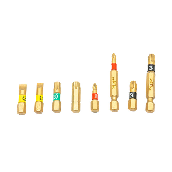 1/4" Diamant Bit BDC: PH / PZ / TX / SL wählbar (BiTorsion Zone, Farbcodiert)