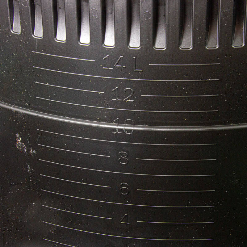 Werkzeugeimer TB 15 Liter, belastbar bis 100 kg, Stapelbar, Messskala