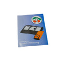 Ziehklingen Satz 4-teilig in Veloursleder-Etui