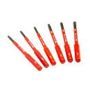 Bit Set slimBit electric TORX 6-tlg. in slimBit-Box T8 / T9 / T10 / T15 / T20 / T25