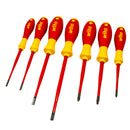 VDE Schraubendreher SoftFinish electric slimFix Set 7-tlg., SL | PH | PZ, Schraubenzieher