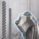 SDS plus 7X Hammerbohrer, Ø 3,5 - 30,0 mm wählbar, Betonbohrer armierter Beton