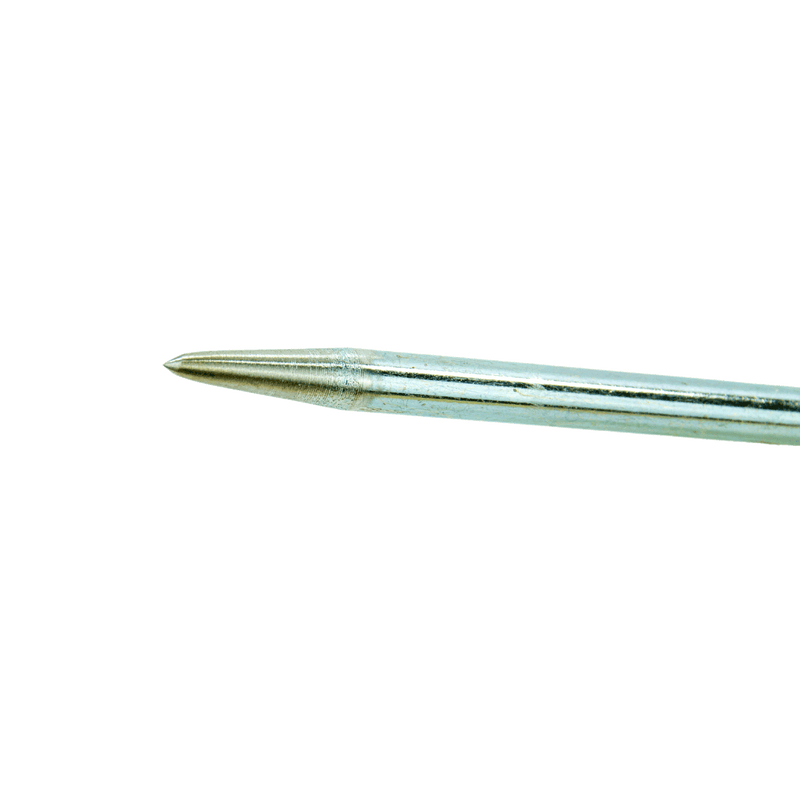 Vorstecher mit Holzheft, 6 mm Klingenstärke, 110 mm Klingenlänge