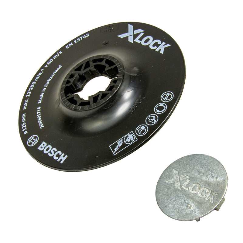 X-LOCK Stützteller Ø 125 mm, weich, inkl. X-LOCK Clip