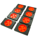 Abstandshalter AV2 (8 Stück) Verlegehilfe für Laminat Parkett, 5 - 20 mm