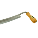 Zugmesser gebogen mit Holzheft, 250 mm Schneidenlänge, zum Entrinden