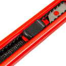 Cuttermesser SFPB 18A, 18 mm Abbrechklinge, mit Taste & gebogener Finne