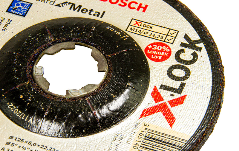 X-LOCK Schruppscheibe 125 x 6 mm, Standard for Metall