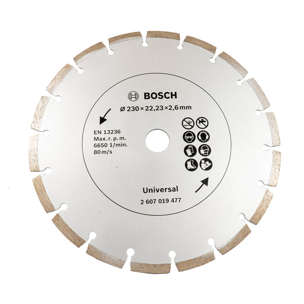 Diamanttrennscheibe Ø 230 mm für Baumaterial