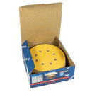 EXPERT C470 Schleifpapier Ø 125 mm, P40 - P400 (50er Pack, für Hartholz & Farbe auf Holz, 8 Löcher)