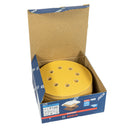 EXPERT C470 Schleifpapier Ø 125 mm, P40 - P400 (50er Pack, für Hartholz & Farbe auf Holz, 8 Löcher)