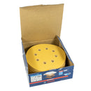 EXPERT C470 Schleifpapier Ø 125 mm, P40 - P400 (50er Pack, für Hartholz & Farbe auf Holz, 8 Löcher)