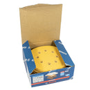 EXPERT C470 Schleifpapier Ø 125 mm, P40 - P400 (50er Pack, für Hartholz & Farbe auf Holz, 8 Löcher)