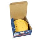 EXPERT C470 Schleifpapier Ø 125 mm, P40 - P400 (50er Pack, für Hartholz & Farbe auf Holz, 8 Löcher)