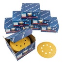 EXPERT C470 Schleifpapier Ø 125 mm, P40 - P400 (50er Pack, für Hartholz & Farbe auf Holz, 8 Löcher)