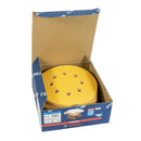 EXPERT C470 Schleifpapier Ø 125 mm, P40 - P400 (50er Pack, für Hartholz & Farbe auf Holz, 8 Löcher)