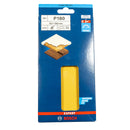 EXPERT C470 Schleifpapier 93 x 186 mm, P40 - P400 (10er Pack, für Hartholz & Farbe auf Holz, 8 Loch)