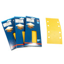 EXPERT C470 Schleifpapier 93 x 186 mm, P40 - P400 (10er Pack, für Hartholz & Farbe auf Holz, 8 Loch)