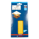 EXPERT C470 Schleifpapier 93 x 186 mm, P40 - P400 (10er Pack, für Hartholz & Farbe auf Holz, 8 Loch)