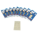 EXPERT M480 Schleifnetz 80 x 133 mm, P80 - P400 (10er Pack, für Hartholz & Farbe auf Holz)