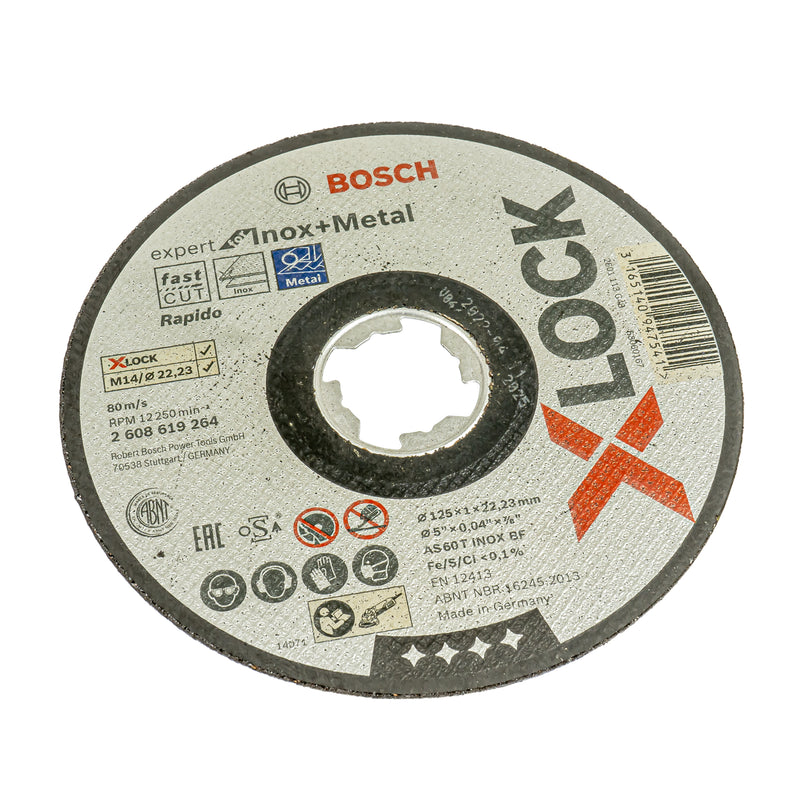 X-LOCK Trennscheibe Ø 125 x 1 mm (Expert für Inox & Metall, gerade)