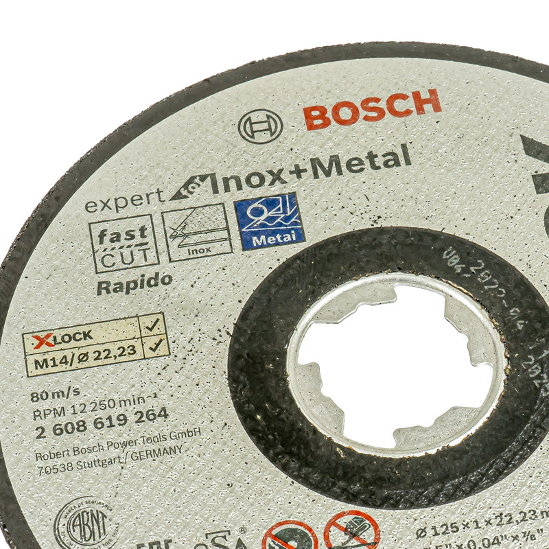 X-LOCK Trennscheibe Ø 125 x 1 mm (Expert für Inox & Metall, gerade)