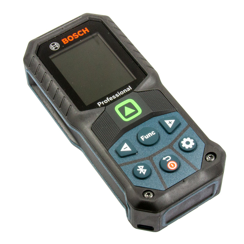 GLM 50-27 CG Laser-Entfernungsmesser mit BA 3.7V 1.0 Ah Akku, Grüner Laser, Messbereich: 0.05 - 50 m, IP65, Bluetooth