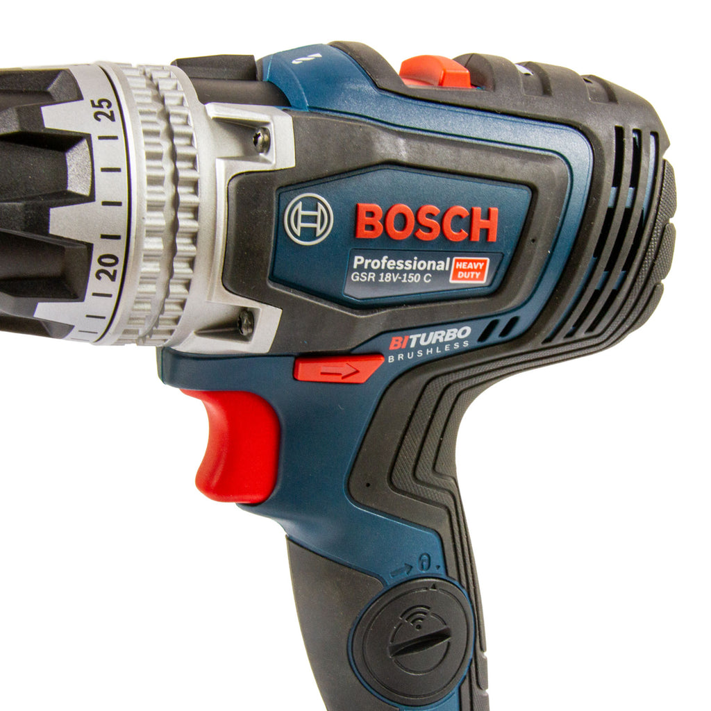 Bosch & in 136 Drehmoment, 18V-150 max. C Lader, Nm Professional L-BOXX Akku ohne 150 GSR Akku-Bohrschrauber,