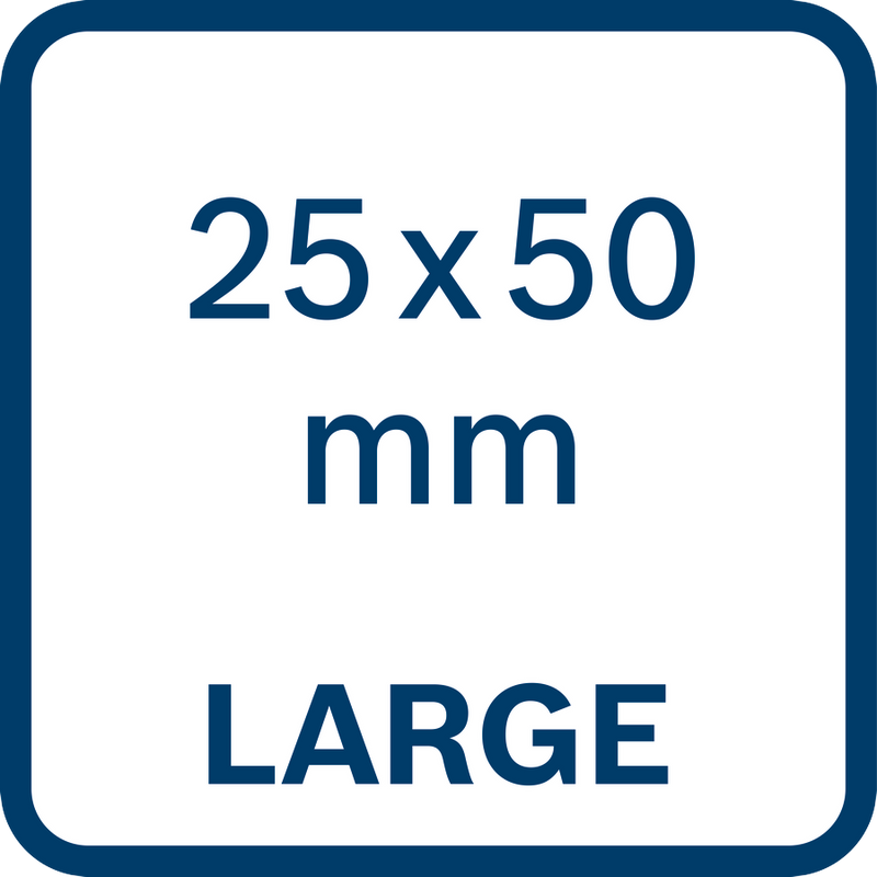 ID Label groß 25 x 50 mm (Aufkleber für Inventarverwaltung in PRO360 App, 1 Stück)
