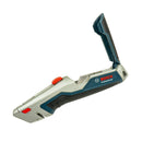 Universal Cuttermesser mit ausziehbarer Klinge & Klingenfach im Griff (Teppichmesser inkl. 3 Trapezklingen)