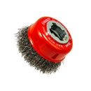 X-LOCK Topfbürste Ø 75 mm, 0.3 mm gewellter Stahldraht, Clean for Metal