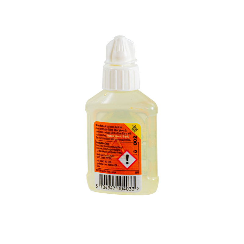 Glue Clear 50 ml, Transparenter Alleskleber, Wasserfest