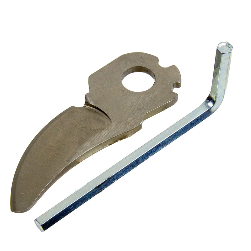 Ersatzmesser für EasyPrune Akku-Gartenschere, Schneidmesser inkl. Sechskant Stiftschlüssel