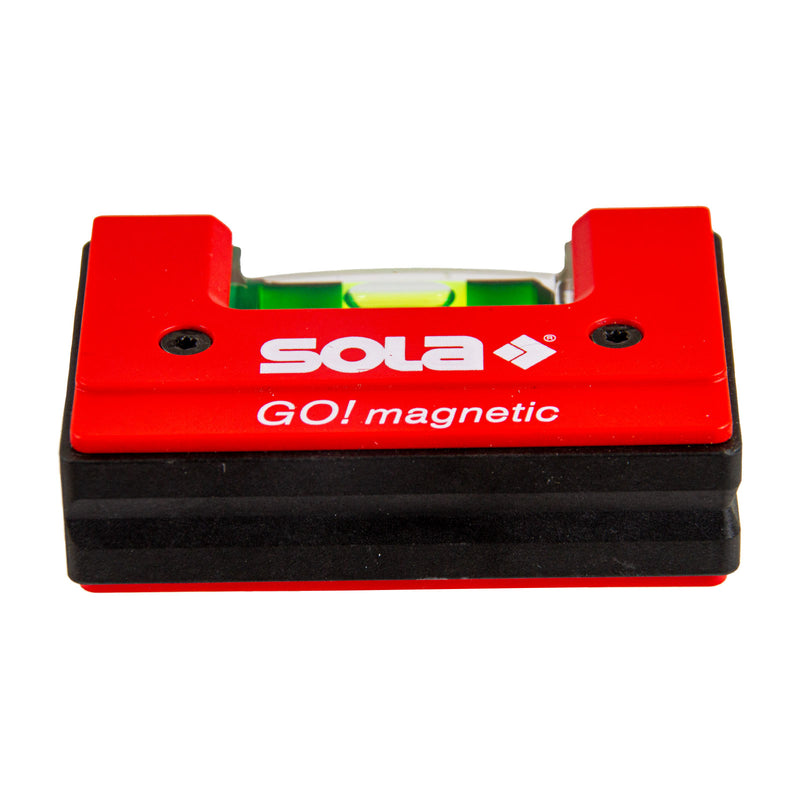 GO! magnetic Mini-Wasserwaage, 6.8 cm Länge, magnetisch, Focus Libelle