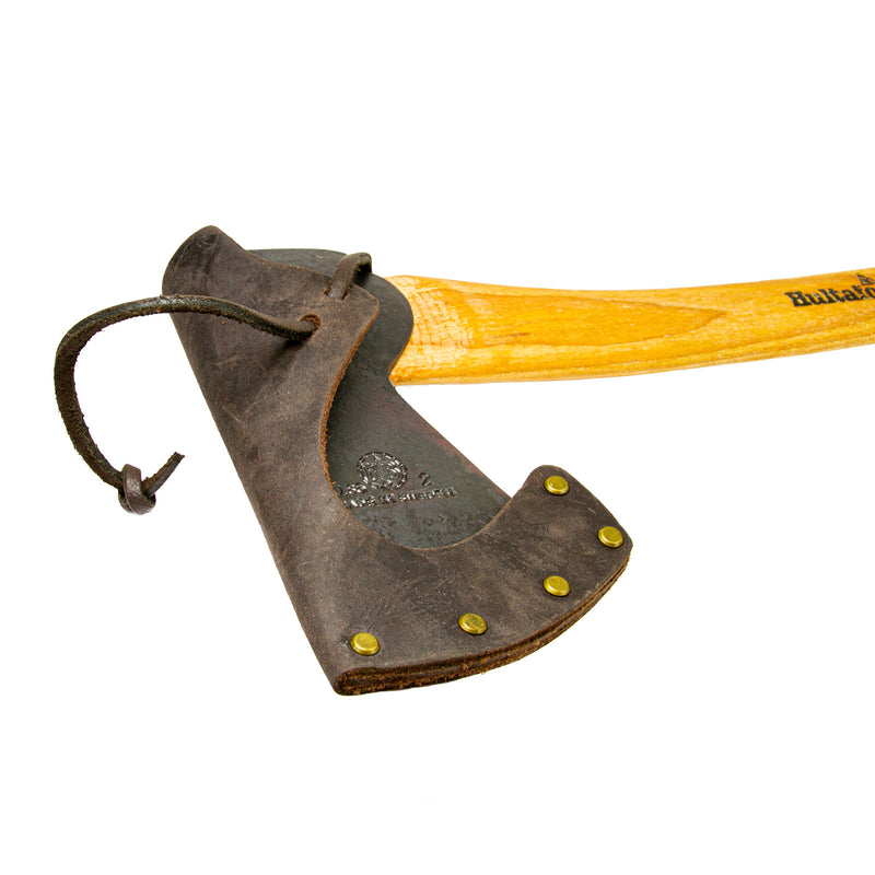 Ekelund Jagdaxt (850g Kopfgewicht, 500 mm Hickory Holzgriff, Handgeschmiedet, schwedischer Qualitätsstahl)