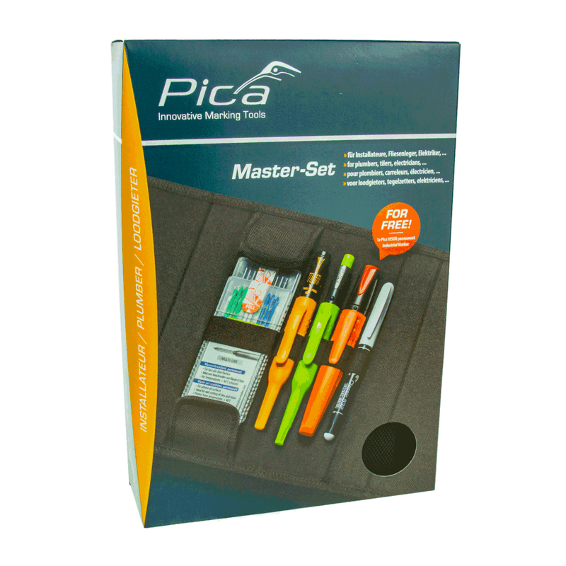 Master-Set Installateur, Pica Dry 3030, Ink 150/46, Visor 990/40, Classic 532/52, Ersatzminen