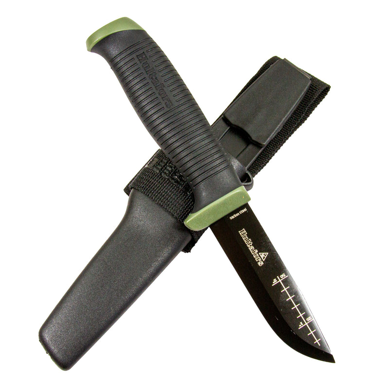 Outdoor-Messer OK4, 93 mm Klinge aus japanischem Messerstahl, Köcher mit Gürtelschnalle