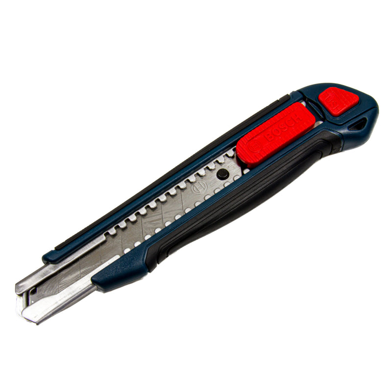 Cuttermesser mit 18 mm Klinge (Teppichmesser, werkzeugloser Klingenwechsel)