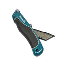 Trapezklingenmesser inkl. 2 Trapezklingen mit Schnellwechselfunktion & gummierten Griff